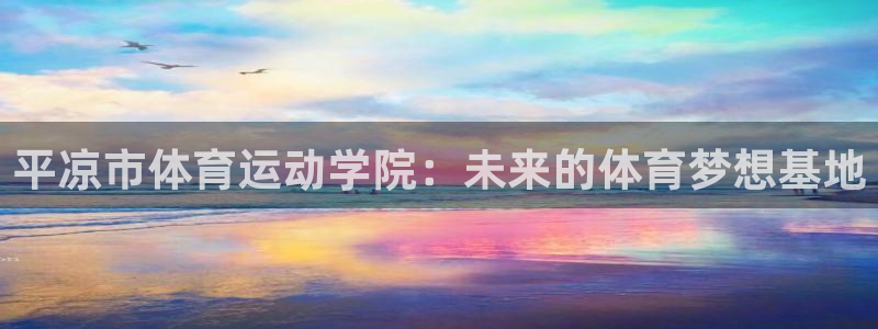 球王会体育：平凉市体育运动学院：未来的体育梦想基地